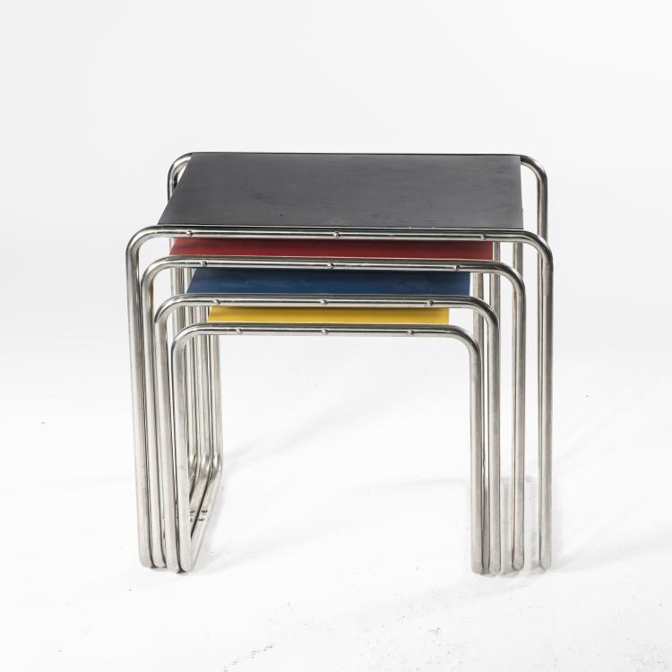 Bild 7 zu Objekt, Vier Satztische 'B 9', 1925/26, Standard M&ouml;bel, Berlin (zugeschrieben), 143B 292