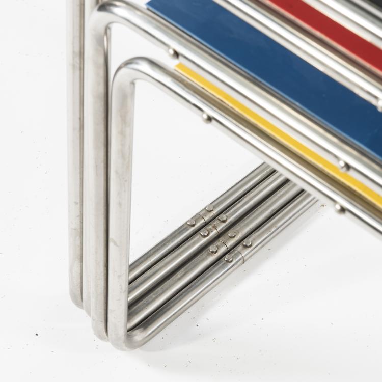 Bild 8 zu Objekt, Vier Satztische 'B 9', 1925/26, Standard M&ouml;bel, Berlin (zugeschrieben), 143B 292