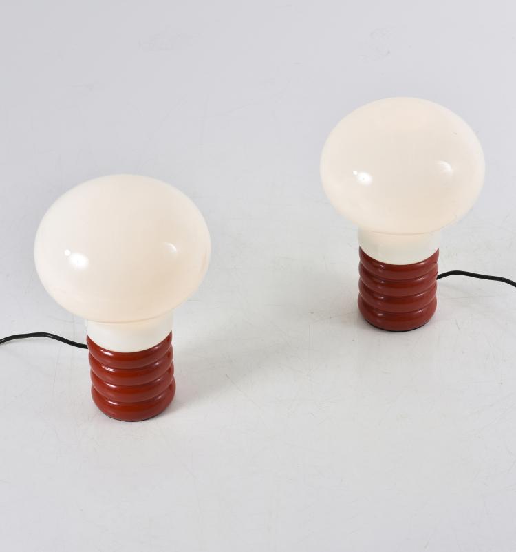 Bild 1 zu Objekt, Two table lights 'Bulb', 1966, Design M Ingo Maurer, M&uuml;nchen, 142A 137