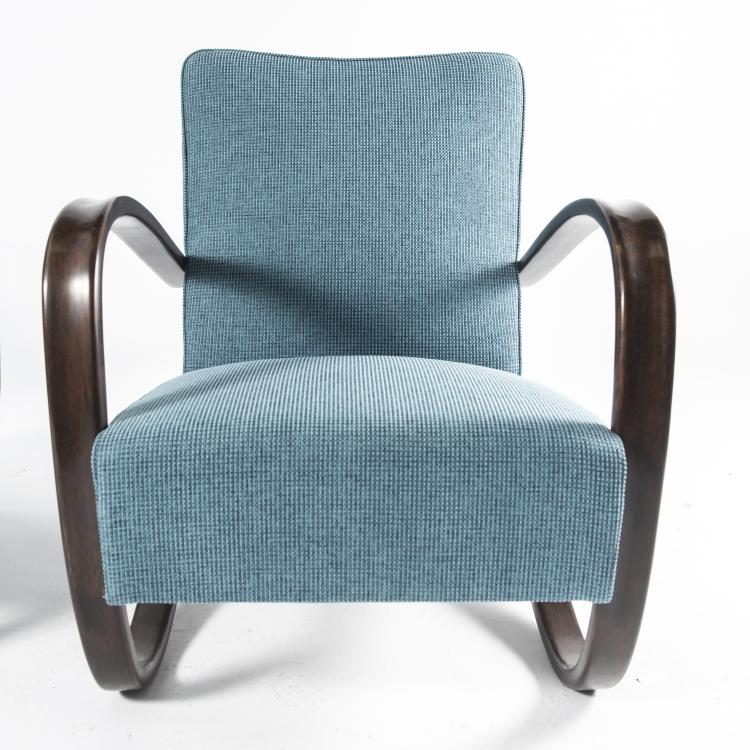 Bild 5 zu Objekt, Zwei Armlehnsessel 'H 269', 1930/40er Jahre, Thonet Mundus, Tschechoslowakei, 142A 040