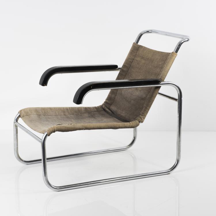 Bild 3 zu Objekt, 'B 35' armchair, c. 1928/29, Thonet, Frankenberg, 143B 274