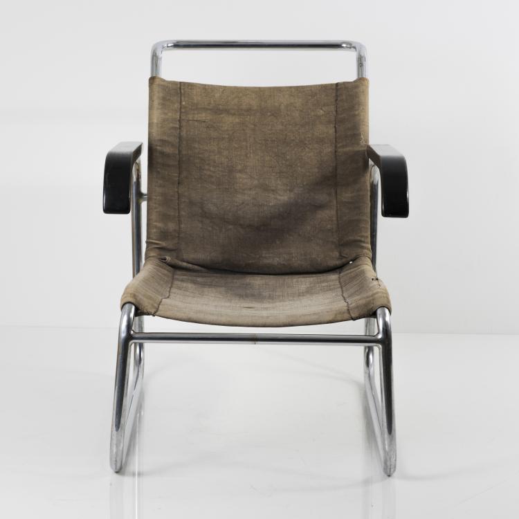 Bild 5 zu Objekt, 'B 35' armchair, c. 1928/29, Thonet, Frankenberg, 143B 274