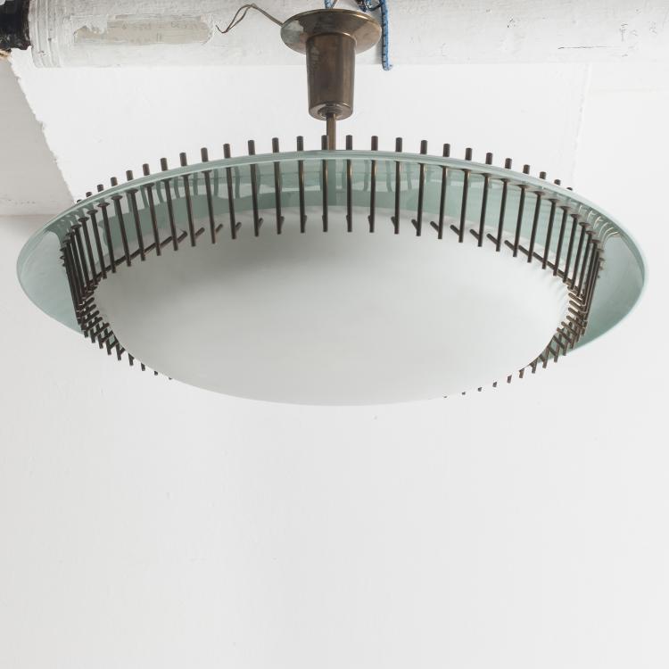 Bild 1 zu Objekt, '12697' ceiling light , c. 1958, Arredoluce, Monza, 142A 064