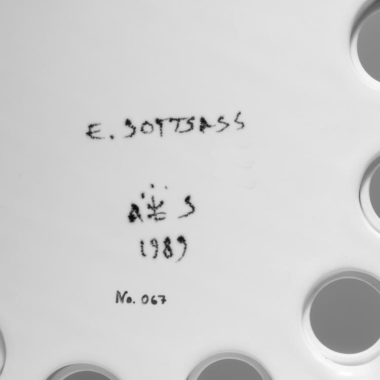 Bild 1 zu Objekt, Fruchtschale 'Sugar' aus der 'Indian Memories'-Serie, 1978, Sarri, Alessio, Sesto Fiorentino, 143A 128