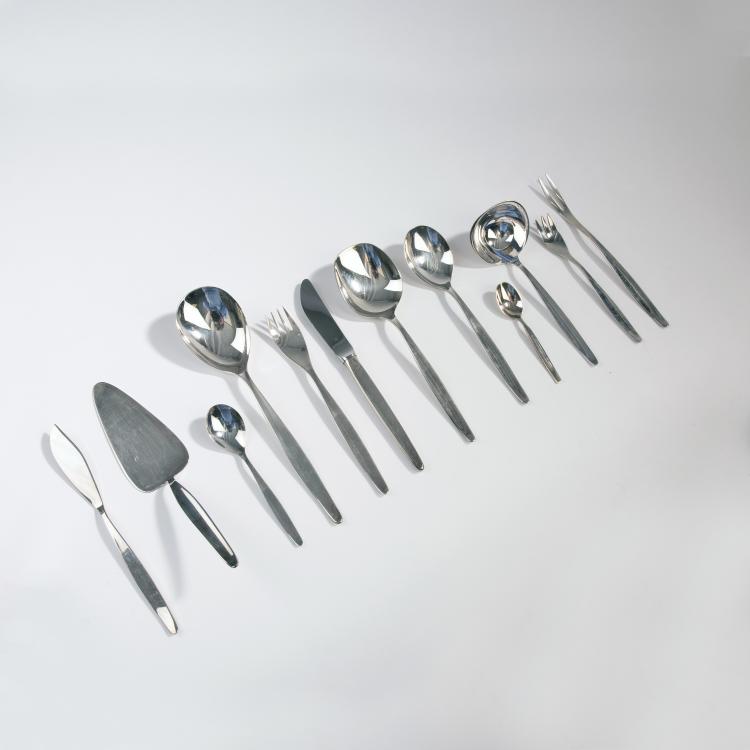 Hauptbild zu Objekt, 'Stockholm 4100' cutlery, 1955, WMF, Geislingen, 142A 077