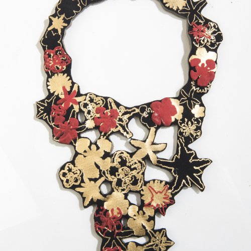 Textile necklaace, 2000s