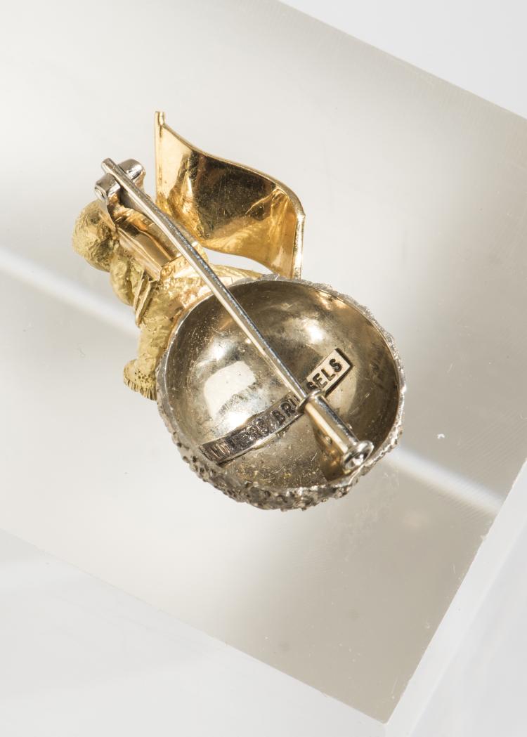 Bild 2 zu Objekt, 'Man on the Moon' brooch, c. 1969, Wolfers, Freddy, Br&uuml;ssel, 142B 317