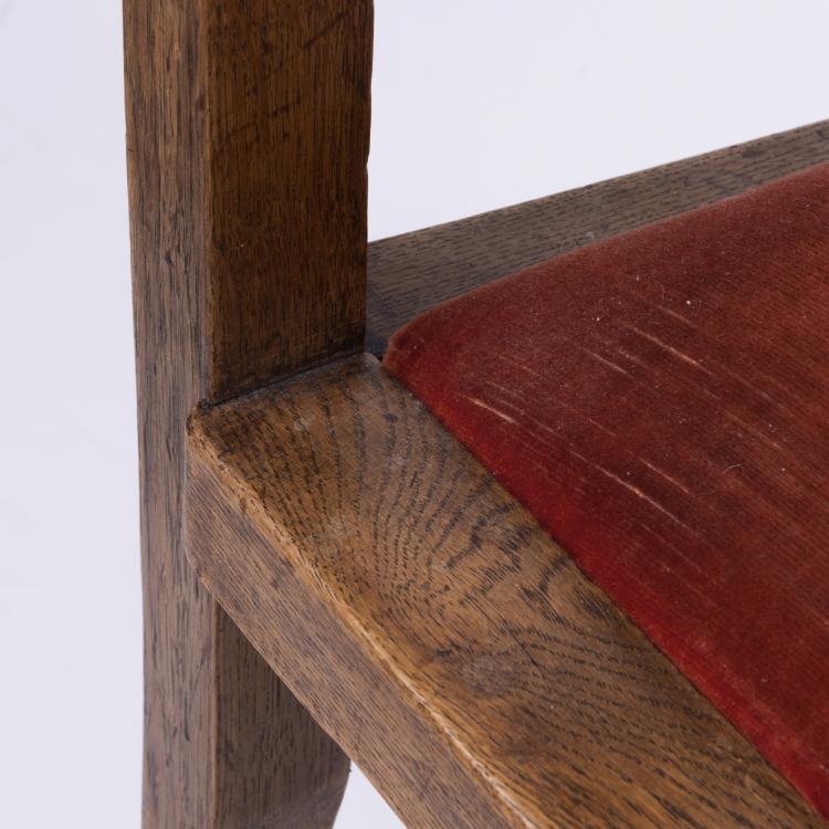 Bild 5 zu Objekt, Armlehnstuhl 'Haus W. Otto', 1898, Richard Riemerschmid, Vereinigte Werkst&auml;tten, M&uuml;nchen, 142A 006