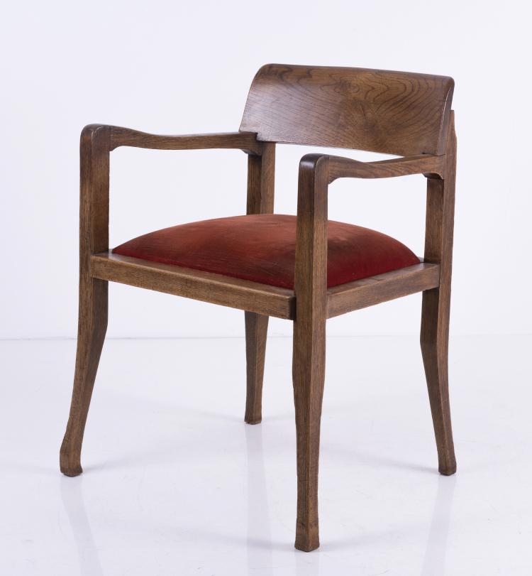 Bild 6 zu Objekt, Armlehnstuhl 'Haus W. Otto', 1898, Richard Riemerschmid, Vereinigte Werkst&auml;tten, M&uuml;nchen, 142A 006