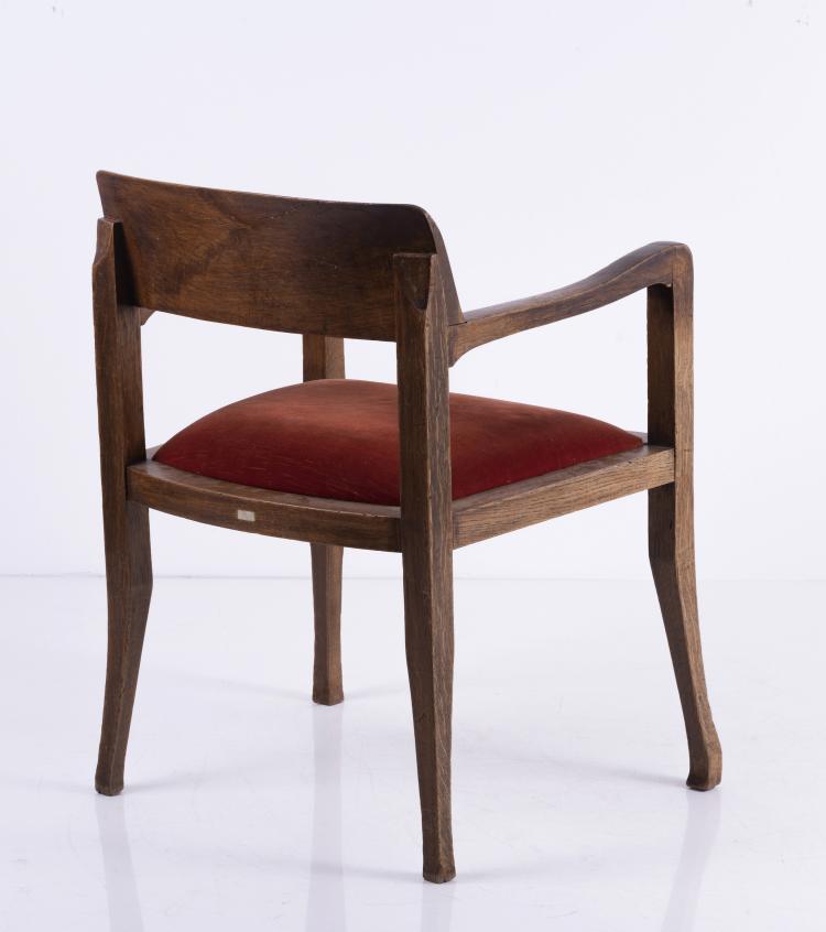 Bild 9 zu Objekt, Armlehnstuhl 'Haus W. Otto', 1898, Richard Riemerschmid, Vereinigte Werkst&auml;tten, M&uuml;nchen, 142A 006