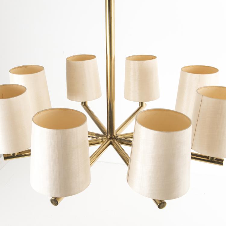 Bild 2 zu Objekt, Deckenleuchte, um 1955, Vereinigte Werkst&auml;tten, M&uuml;nchen (zugeschrieben), 143B 343