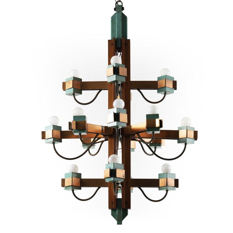 Hauptbild zu Objekt, Deckenleuchte, um 1958, Paolo Venini, Italien, 143A 75