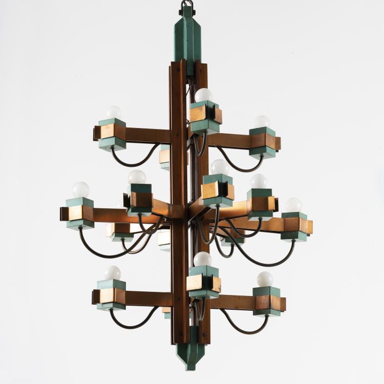 Bild 1 zu Objekt, Deckenleuchte, um 1958, Paolo Venini, Italien, 143A 75