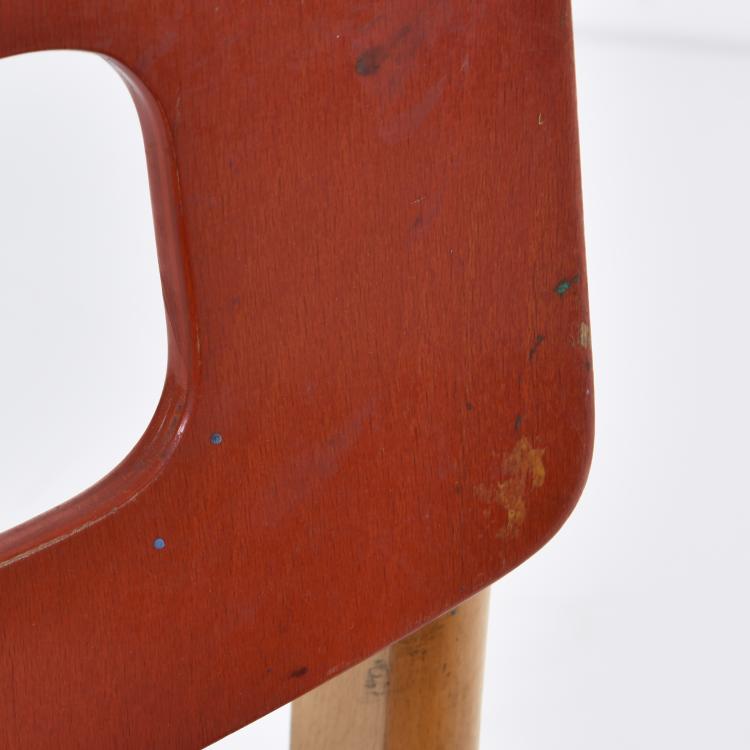 Bild 3 zu Objekt, Kinderstuhl und Hocker, 1970er Jahre, Hukit, D&auml;nemark, 143B 450