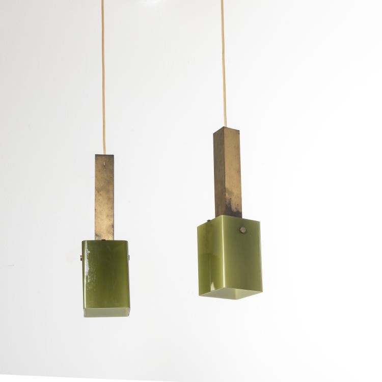 Bild 1 zu Objekt, Two ceiling lights, c. 1960, Vetreria Vistosi, Murano, 142A 087