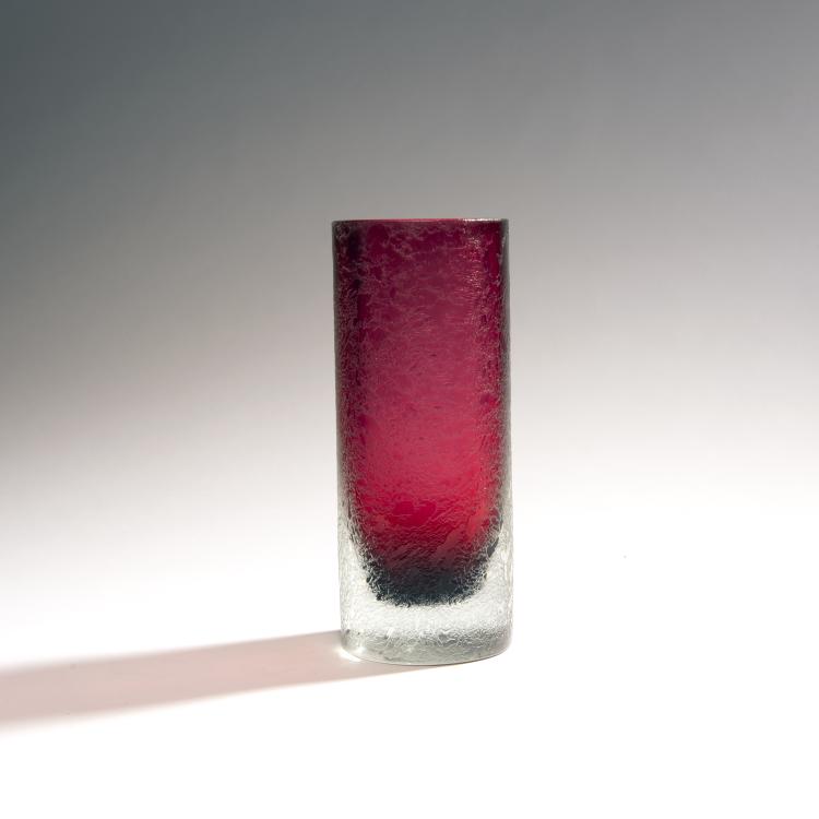 Hauptbild zu Objekt, Vase 'Corroso rubino', um 1939, Flavio Poli, Seguso Vetri d'Arte, Murano, 143C 580