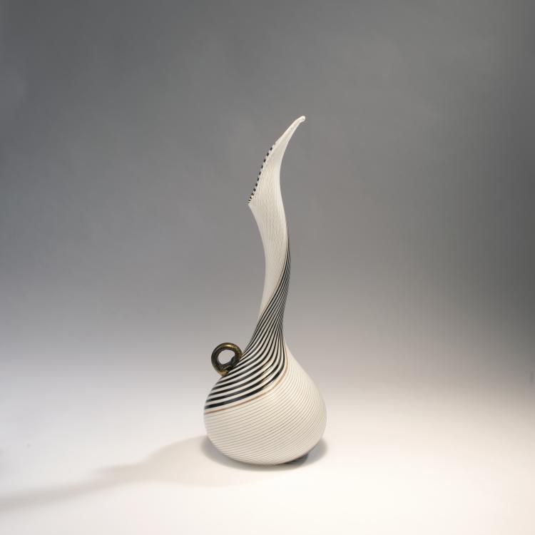 Bild 1 zu Objekt, 'Mezza filigrana' decanter, 1954 , Dino Martens, Toso, Aureliano, Murano, 143C 620