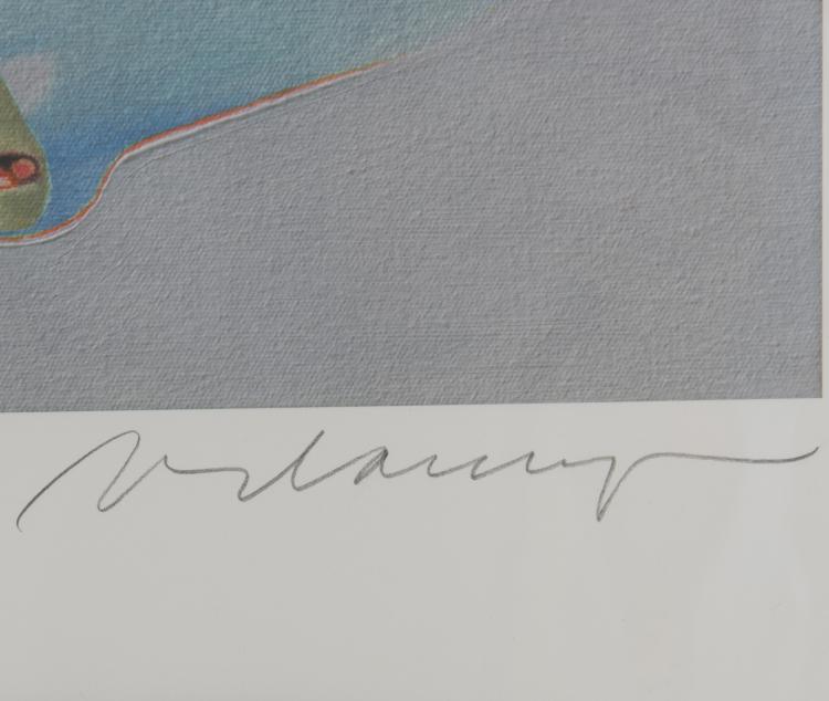 Bild 1 zu Objekt, 'Burning Flame - La Bomba', 2012, Mel Ramos, 142C 421