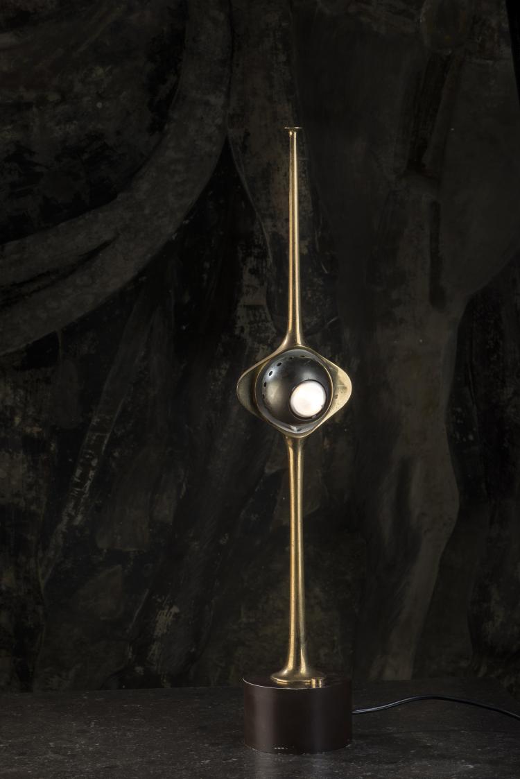 Hauptbild zu Objekt, 'Cobra' - '12919' table light, c. 1962, Angelo Lelli, Arredoluce, Monza, 142A 095