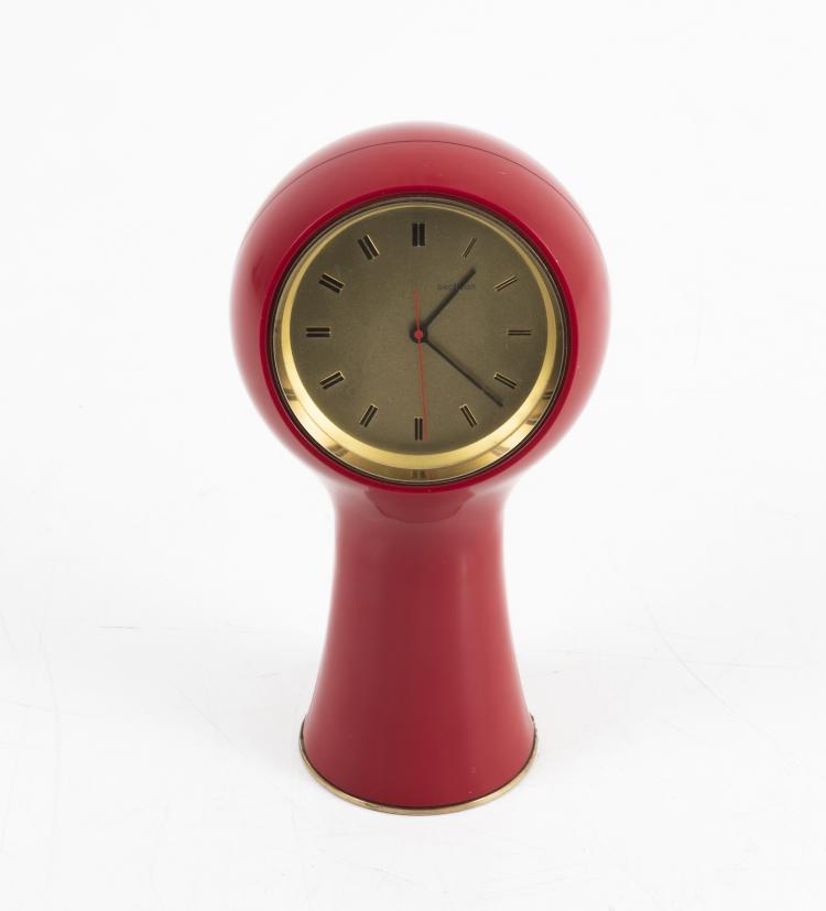 Bild 1 zu Objekt, 'T1' - 'Secticon' table clock, 1956, Angelo Mangiarotti, Portescap, Le Porte Echappement Universal La Chaux De Fonds S. A, La Chaux de Fonds, 142A 085