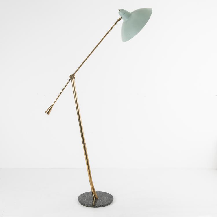 Hauptbild zu Objekt, Floor lamp, c. 1955, Lumen, Mailand, 142A 079