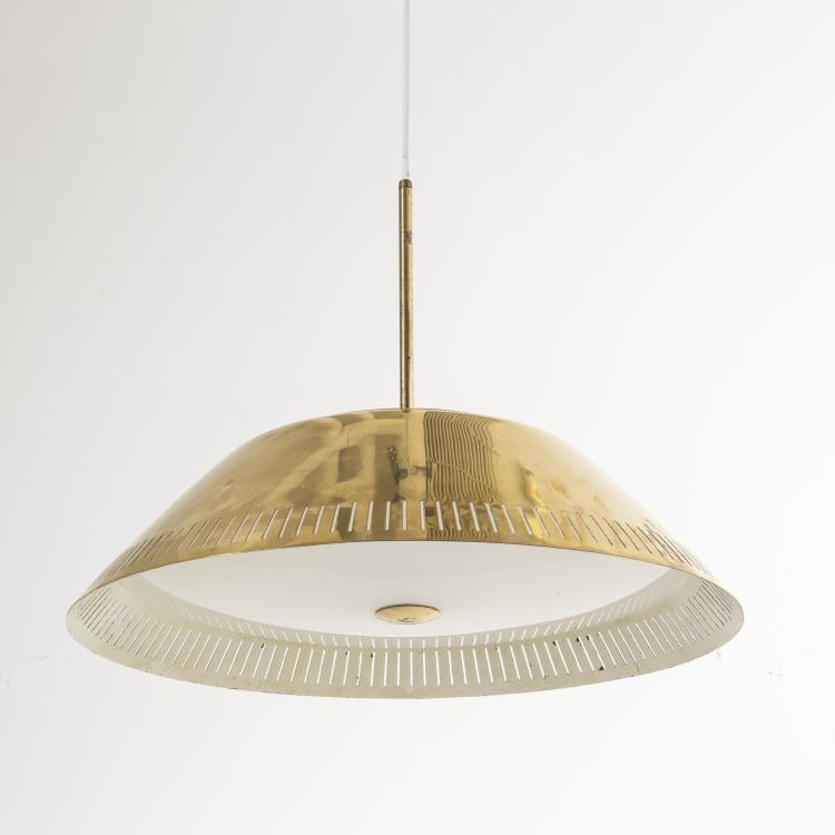 Hauptbild zu Objekt, Ceiling light, c. 1950, Lisa Johansson-Pape, Stockmann Orno Oy, Kerava, 142A 109