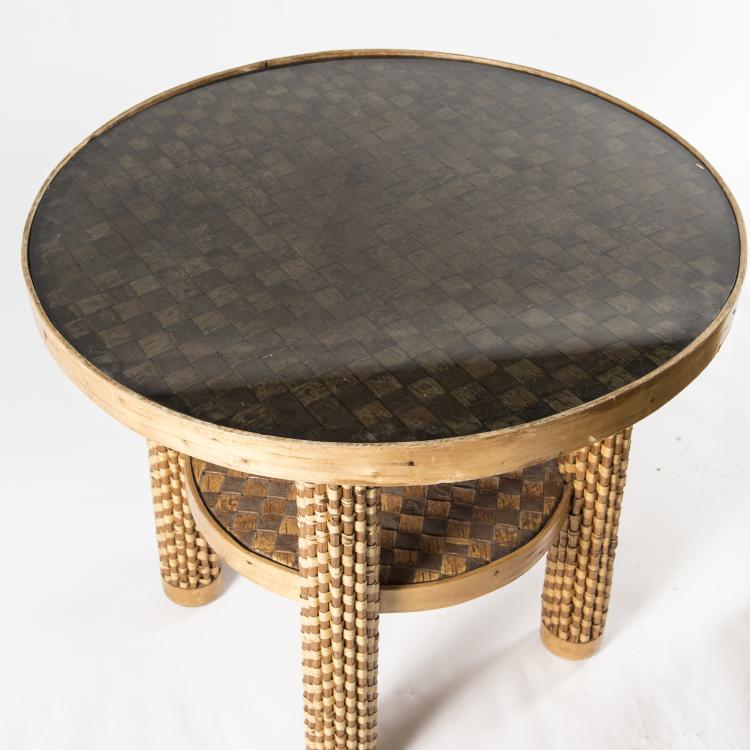 Bild 3 zu Objekt, Armchair and coffee table, c. 1940, Finnland, 142A 053