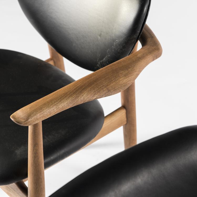 Bild 5 zu Objekt, Two '109' armchairs, 1946, Finn Juhl, Vodder, Niels, Kopenhagen, 142A 103
