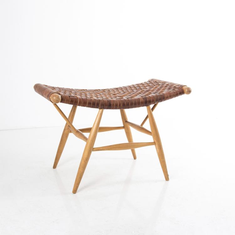 Hauptbild zu Objekt, 'Rauma Repola' stool, c. 1955, Ilmari Tapiovaara, Finnland, 142A 114