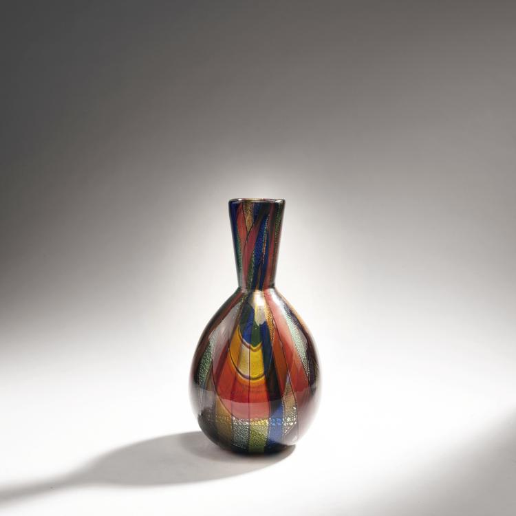 Hauptbild zu Objekt, 'Oriente' vase, c. 1940, Barovier & Toso, Murano, 143C 542