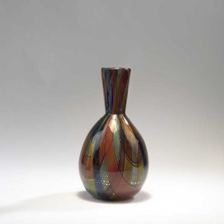 Bild 1 zu Objekt, 'Oriente' vase, c. 1940, Barovier & Toso, Murano, 143C 542