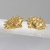 Pair of 'Igel' (hedgehog) stud earrings, 1988