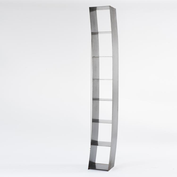 Bild 2 zu Objekt, 'Verspanntes Regal' shelf, 1982, Wolfgang Laubersheimer, Laubersheimer, Wolfgang, 142A 154
