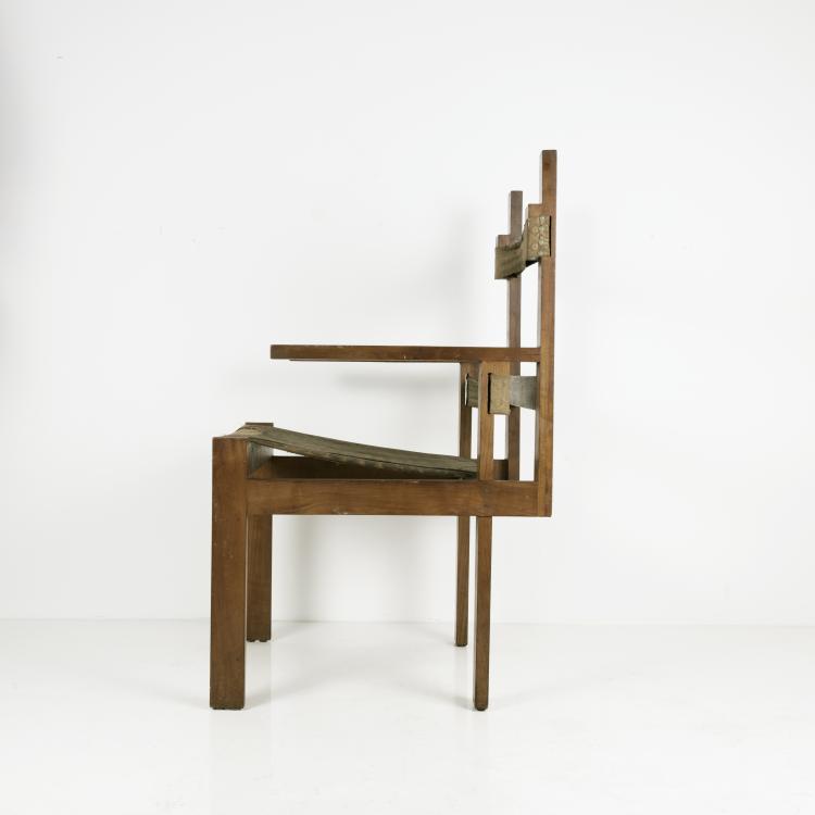 Bild 3 zu Objekt, 'ti 1a' wooden-slat chair, 1924, Marcel Breuer, Bauhaus, Weimar, 142A 022