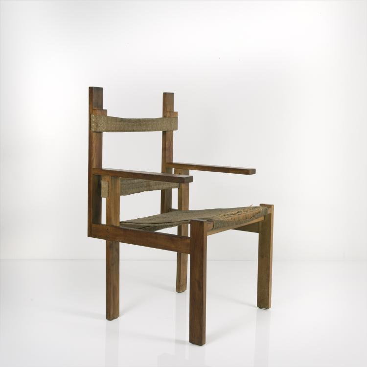 Hauptbild zu Objekt, 'Lattenstuhl ti 1a', 1924, Marcel Breuer, Bauhaus, Weimar, 145A 7