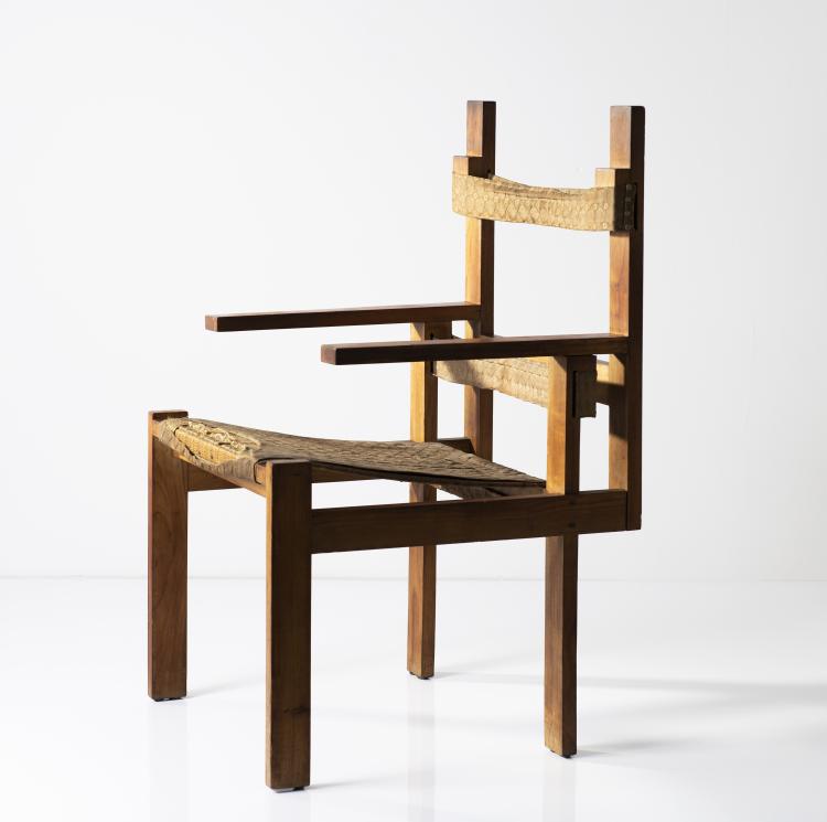 Bild 1 zu Objekt, 'Lattenstuhl ti 1a', 1924, Marcel Breuer, Bauhaus, Weimar, 145A 7