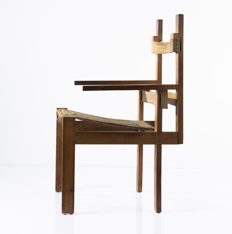 Bild 6 zu Objekt, 'Lattenstuhl ti 1a', 1924, Marcel Breuer, Bauhaus, Weimar, 145A 7