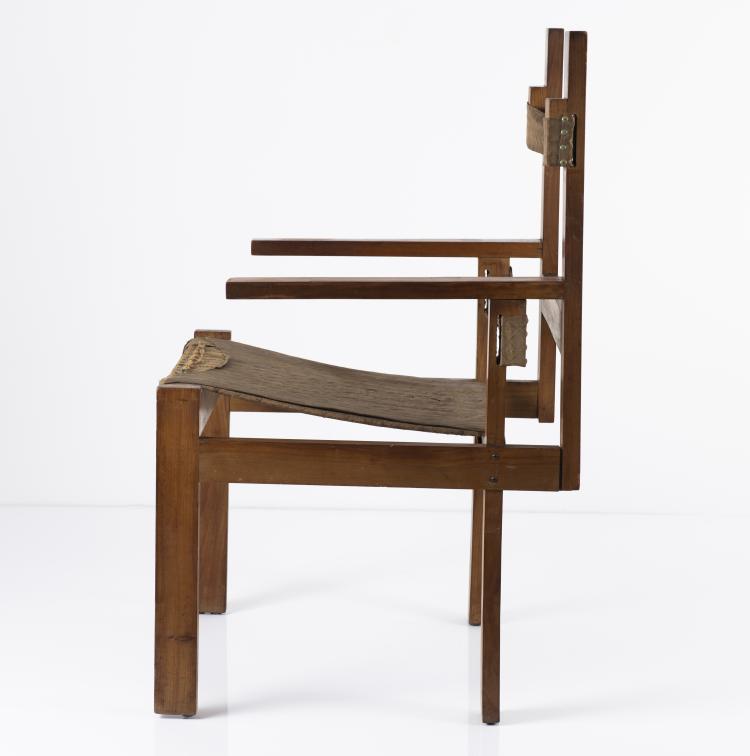 Bild 7 zu Objekt, 'Lattenstuhl ti 1a', 1924, Marcel Breuer, Bauhaus, Weimar, 145A 7