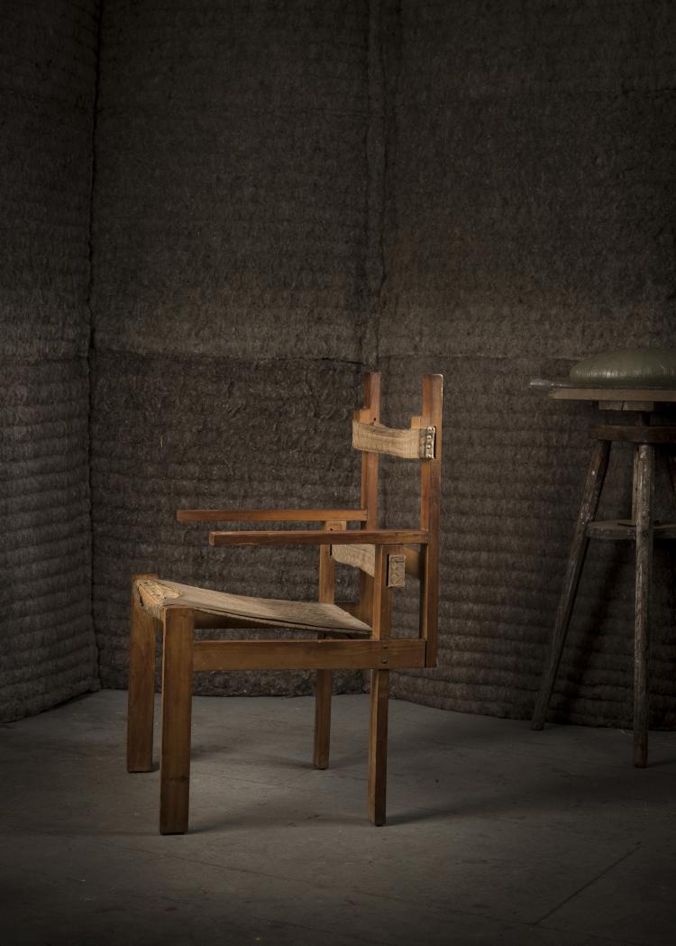 Bild 13 zu Objekt, 'Lattenstuhl ti 1a', 1924, Marcel Breuer, Bauhaus, Weimar, 145A 7