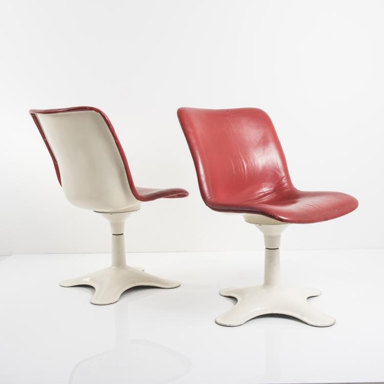 Bild 2 zu Objekt, Vier Drehst&uuml;hle 'Karuselli' - '415A', 1965, Haimi, Helsinki, 143B 436