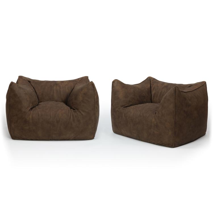 Hauptbild zu Objekt, Zwei Sessel 'Bambole', 1972, B&B Italia, Novedrate, Como, 143A 226