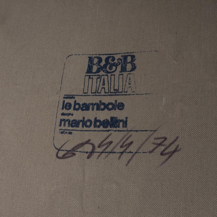 Bild 2 zu Objekt, Zwei Sessel 'Bambole', 1972, B&B Italia, Novedrate, Como, 143A 226