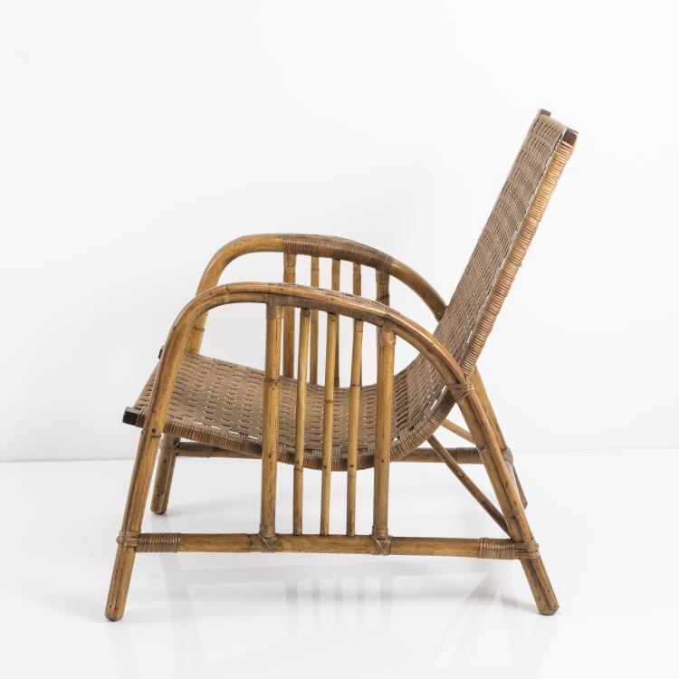 Bild 5 zu Objekt, Two easy chairs, two ottomans, 1920/30s, Italien, 143A 1