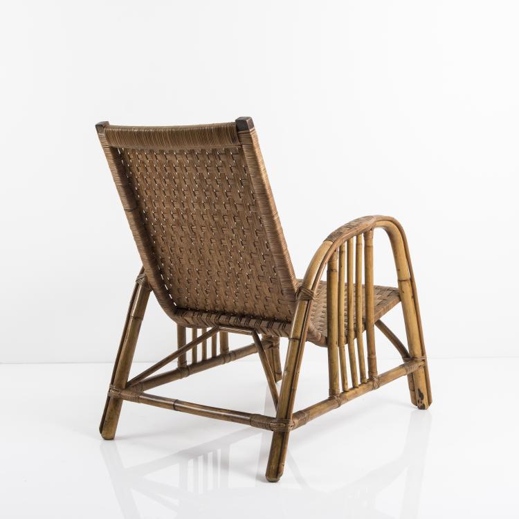 Bild 6 zu Objekt, Two easy chairs, two ottomans, 1920/30s, Italien, 143A 1