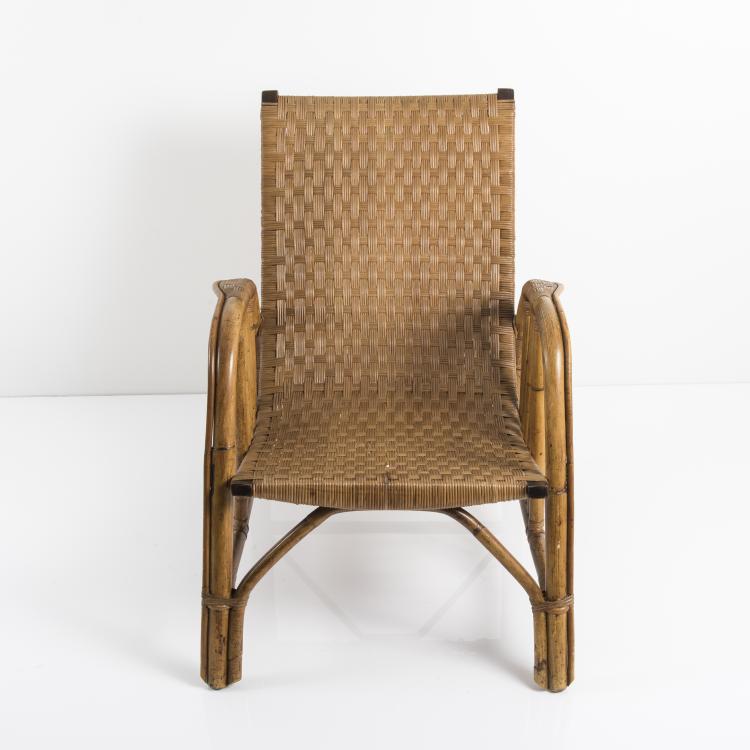 Bild 7 zu Objekt, Two easy chairs, two ottomans, 1920/30s, Italien, 143A 1