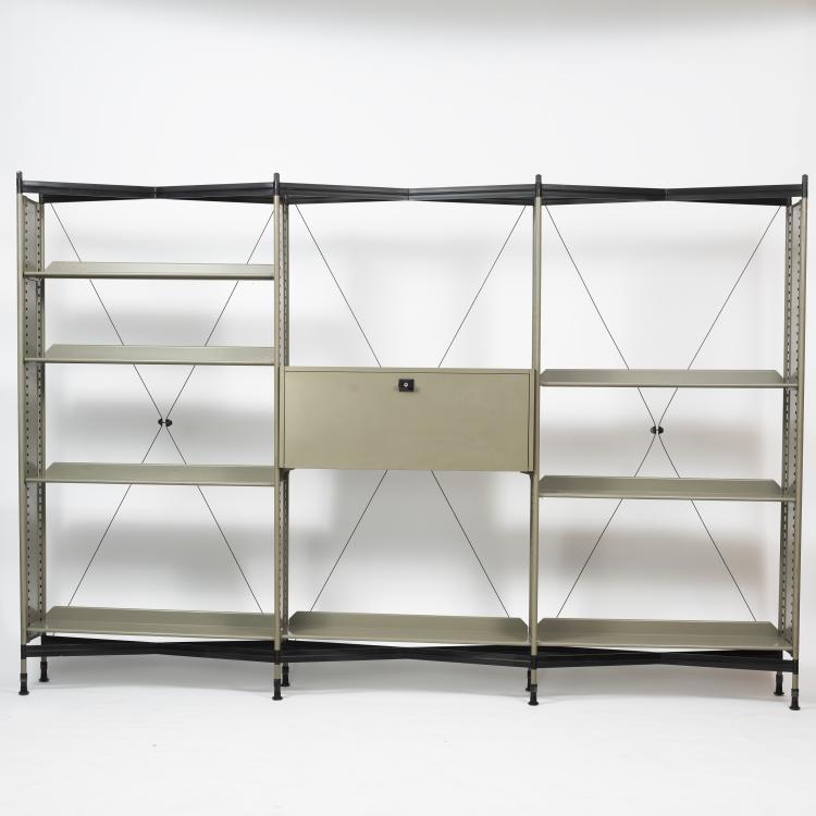 Bild 4 zu Objekt, B&uuml;cherregal 'Spazio', 1959, Olivetti, Ivrea, 143A 79