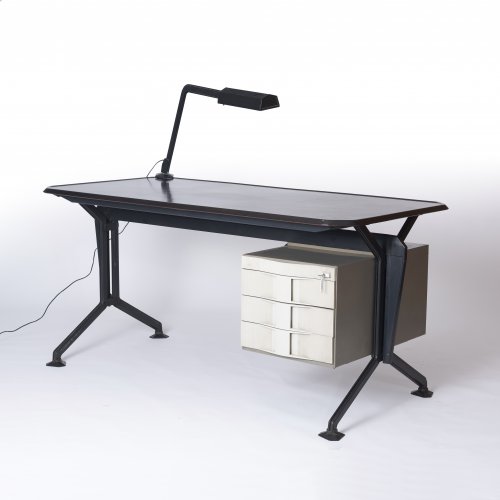 'Arco' desk with desklamp, 1963