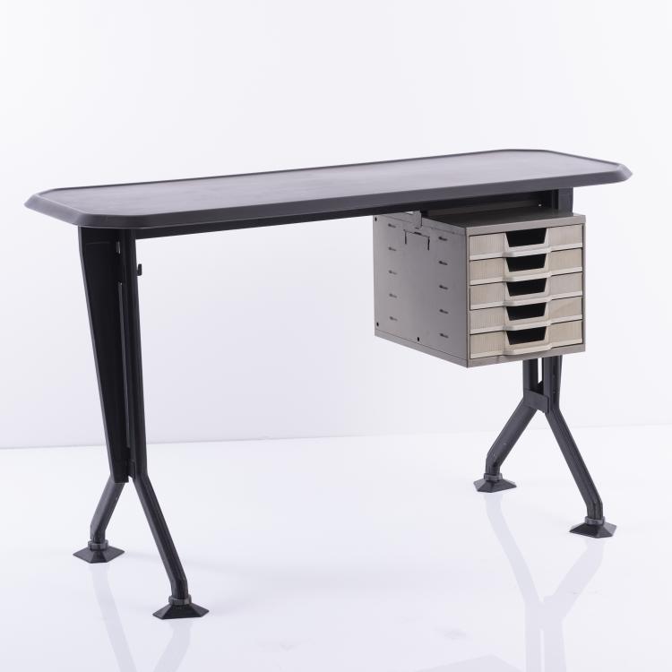 Bild 4 zu Objekt, Schreibmaschinentisch 'Arco', 1963, Olivetti, Ivrea, 143A 180