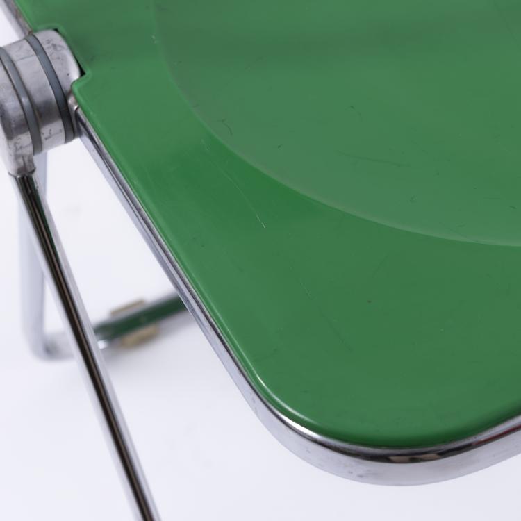 Bild 4 zu Objekt, Klappschreibtisch 'Platone', 1970 und zwei St&uuml;hle 'Plia', 1969, Anonima Castelli, Bologna, 143A 209