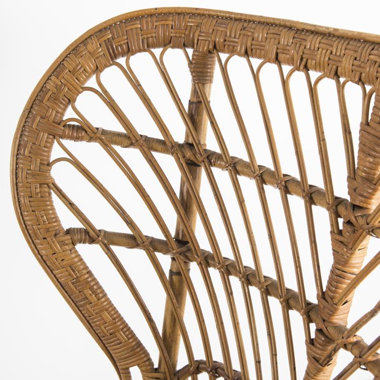 Bild 3 zu Objekt, Korbsessel, um 1950, Bonacina, Vittorio & C., Como, 143A 26